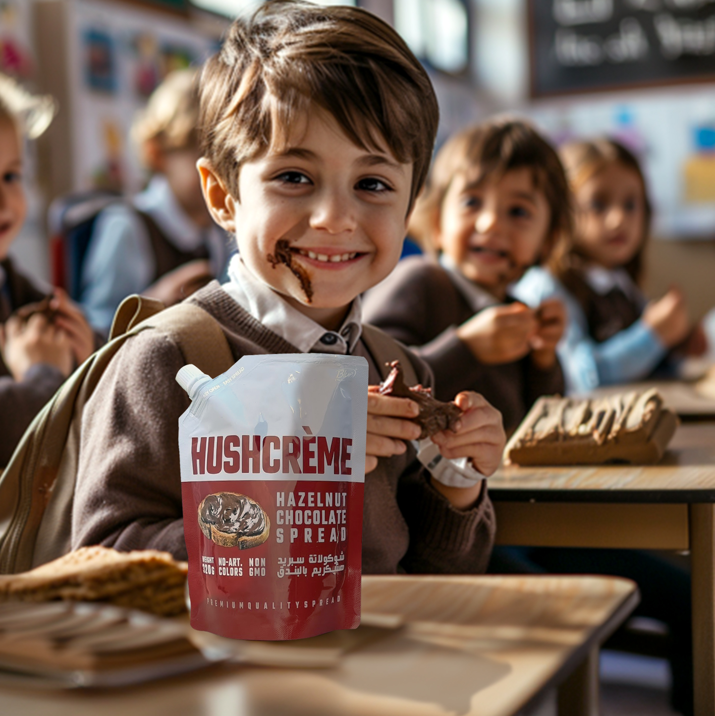 Hushcreme chocolate spread